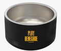 Play Renegade Distressed Graphic Polar Camel Pet Bowl, 18oz Pets Printify