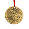 2025 Annual Ornament - Wendell August Forge Bronze Checking It Twice Holiday Keepsake - YinzerShop