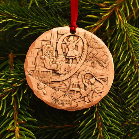 2025 Annual Ornament – Wendell August Forge Copper Holiday Keepsake Charm - YinzerShop