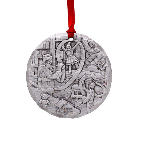 2025 Annual Ornament - Checking it Twice (Aluminum)