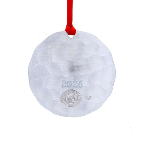 2026 Annual Ornament- Cozy Christmas Hearth (Aluminum) - YinzerShop