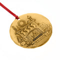 2026 Annual Ornament- Cozy Christmas Hearth (Bronze) - YinzerShop