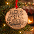 2026 Annual Ornament- Cozy Christmas Hearth (Copper) - YinzerShop