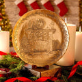 2026 Annual Plate - Cozy Christmas Hearth (Bronze) - YinzerShop