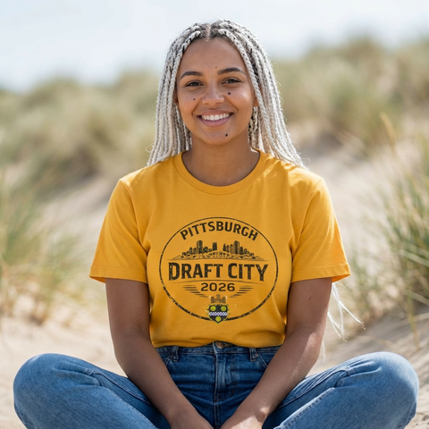Pittsburgh NFL Draft Shirt – Vintage Civic Pride Tee With City Skyline Design