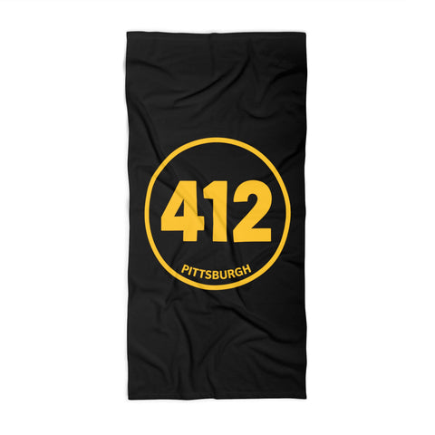 412 Stamp - Beach Towel