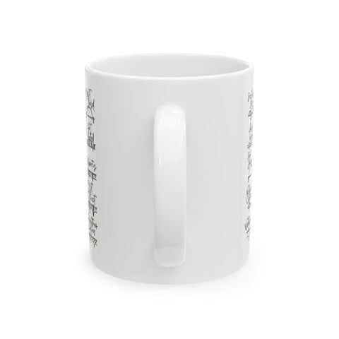 Pittsburgh Bridges Doodle -  Coffee Mugs (11oz, 15oz)