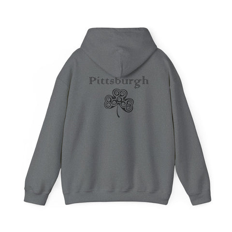 Pittsburgh Irish Clover - Unisex Heavy Blend™ Hooded Sweatshirt