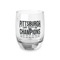 Pittsburgh The City of Champions Whiskey Glass Mug Printify 6oz