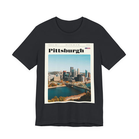 Front Page Pittsburgh - Unisex Jersey Short Sleeve Tee