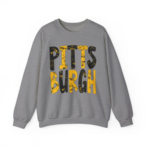 Painted Pittsburgh - Heavy Blend™ Crewneck Sweatshirt