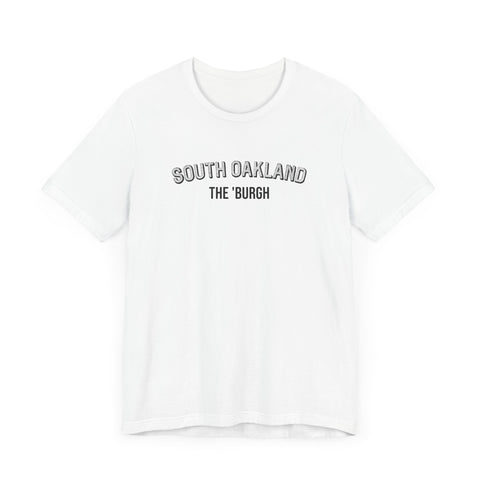 South Oakland - The Burgh Neighborhood Series - Unisex Jersey Short Sleeve Tee T-Shirt Printify   