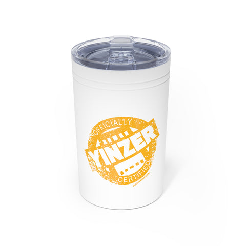 Pittsburgh Certified Yinzer Vacuum Insulated Tumbler, 11oz Mug Printify