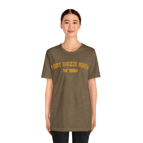 Point Breeze North - The Burgh Neighborhood Series - Unisex Jersey Short Sleeve Tee T-Shirt Printify   