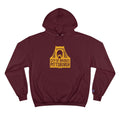 Pittsburgh, City of Bridges - Champion Hoodie Hoodie Printify Maroon S 