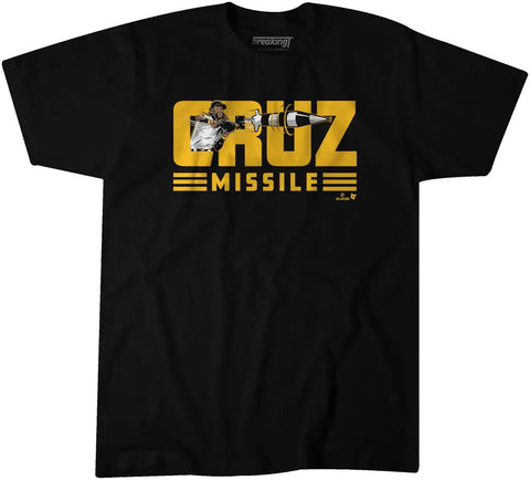 Pittsburgh Pirates Oneil Cruz Missile T-Shirt T-Shirt BreakingT   