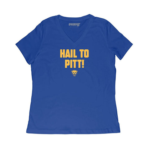Pitt Panthers Pittsburgh Panthers: Hail to Pitt! Apparel Top
