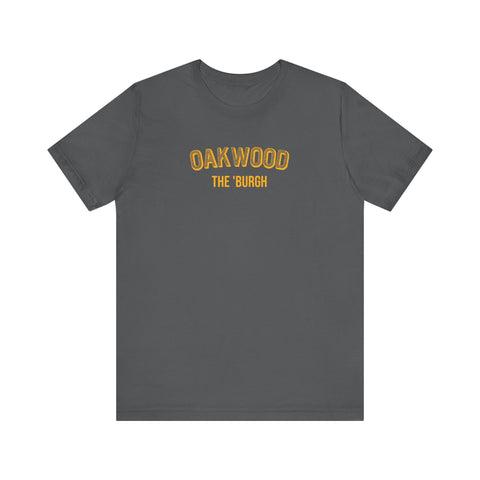 Oakwood - The Burgh Neighborhood Series - Unisex Jersey Short Sleeve Tee T-Shirt Printify Asphalt S 