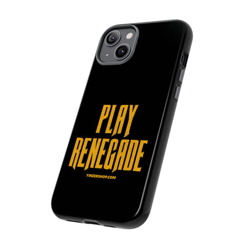 Pittsburgh Football Play Renegade Tough iPhone Cases