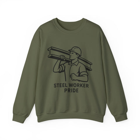 Steel Worker Pride - Heavy Blend™ Crewneck Sweatshirt