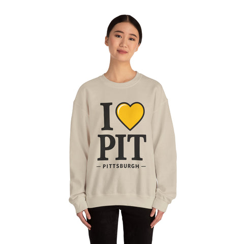 I Heart PIT - Gildan Heavy Blend™ Crewneck Sweatshirt