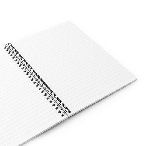Pittsburgh Hockey Spiral Notebook - Ruled Line Paper products Printify   