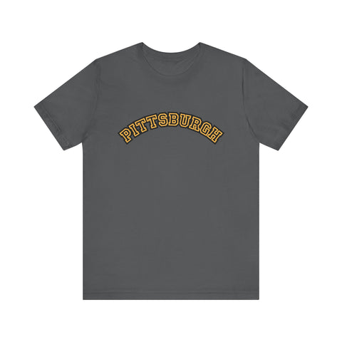 Pittsburgh Block Letter Short Sleeve T-Shirt