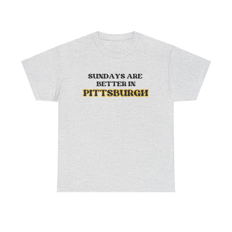 Pittsburgh Sundays - Unisex Heavy Cotton Tee