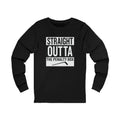 Straight Outta the Penalty Box - Long Sleeve Tee Long-sleeve Printify S Black