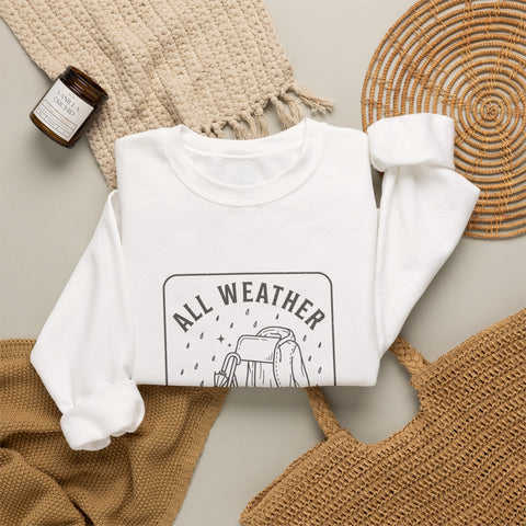 All Weather Football Fan Sweatshirt