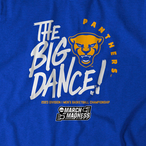 Pitt Panthers Pitt: The Big Dance T-Shirt T-Shirt BreakingT   