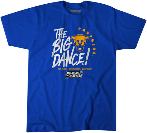 Pitt Panthers Pitt: The Big Dance T-Shirt T-Shirt BreakingT   