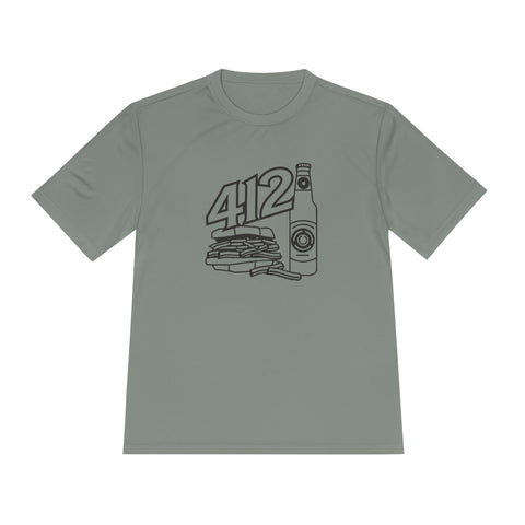 412 Icon Unisex Moisture Wicking Tee