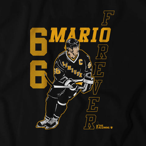 Pittsburgh Penguins Mario Lemieux: Mario 66 T-Shirt T-Shirt BreakingT   