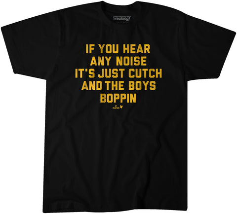 Pittsburgh Pirates Pittsburgh: Cutch and the Boys T-Shirt T-Shirt BreakingT Small Adult T-Shirt 