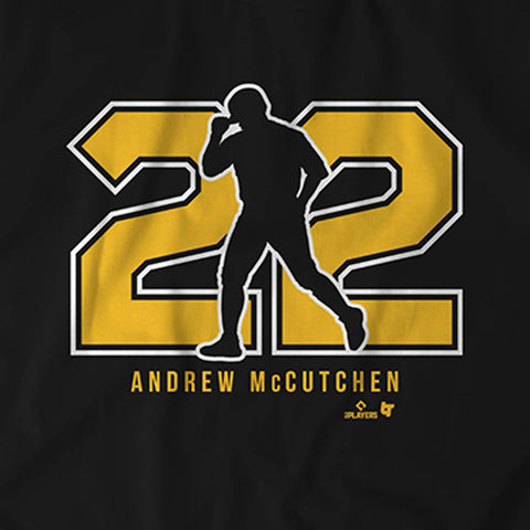 Pittsburgh Pirates Andrew McCutchen 22: Pittsburgh T-Shirt T-Shirt BreakingT   