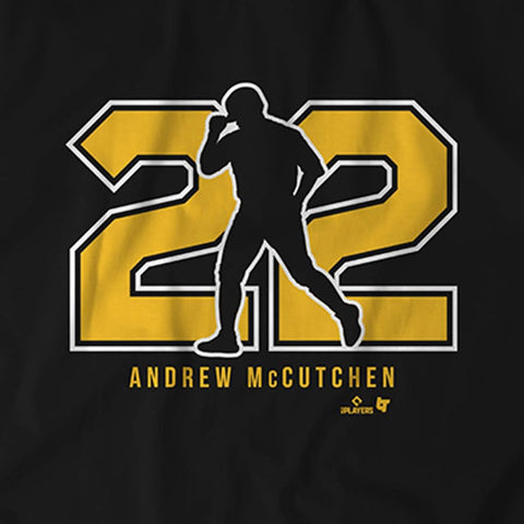 Pittsburgh Pirates Andrew McCutchen 22: Pittsburgh Apparel Top
