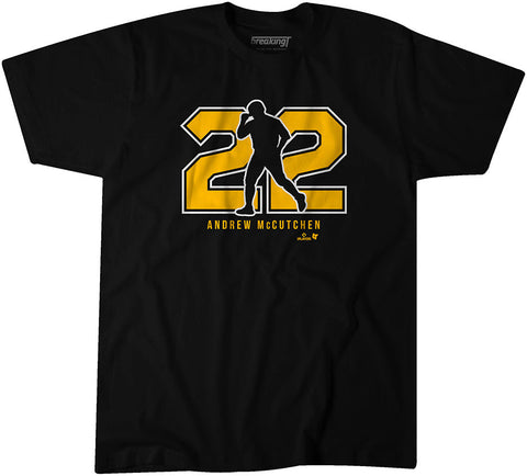 Pittsburgh Pirates Andrew McCutchen 22: Pittsburgh T-Shirt T-Shirt BreakingT   