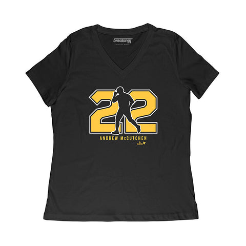 Pittsburgh Pirates Andrew McCutchen 22: Pittsburgh T-Shirt T-Shirt BreakingT   