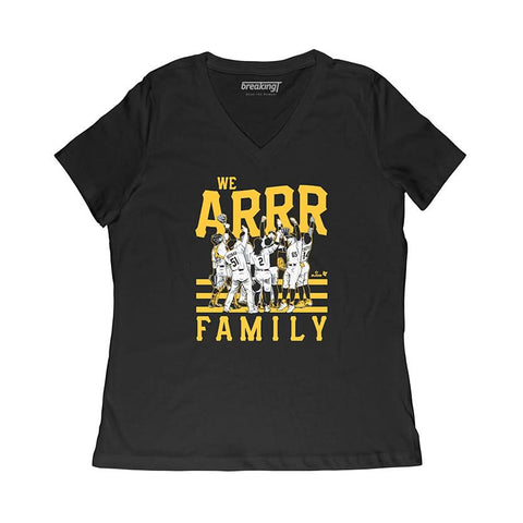 Pittsburgh Pirates Pittsburgh: We Arrr Family Apparel Top
