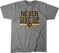 Pittsburgh Pirates Drew Maggi: Never Give Up T-Shirt T-Shirt BreakingT   