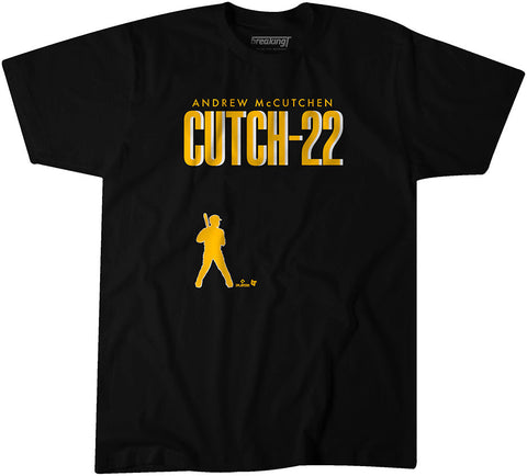 Pittsburgh Pirates Andrew McCutchen: Cutch-22 Pittsburgh T-Shirt T-Shirt BreakingT   