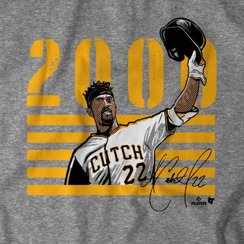 Pittsburgh Pirates Andrew McCutchen: 2,000 Hits Apparel Top
