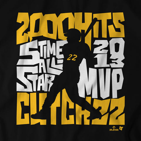 Pittsburgh Pirates Andrew McCutchen: Pittsburgh Icon T-Shirt T-Shirt BreakingT   