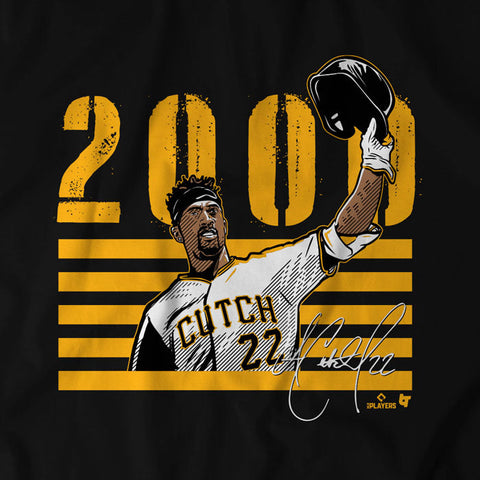 Pittsburgh Pirates Andrew McCutchen: 2,000 Hits T-Shirt T-Shirt BreakingT   