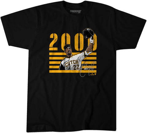 Pittsburgh Pirates Andrew McCutchen: 2,000 Hits T-Shirt T-Shirt BreakingT   