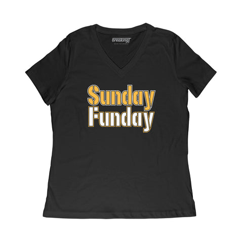 Sunday Funday Pittsburgh T-Shirt T-Shirt BreakingT   