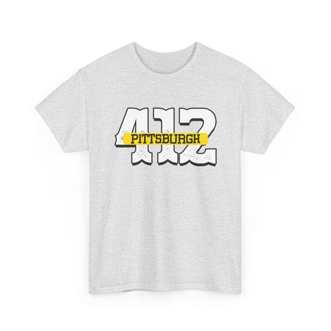 412 Pittsburgh - Unisex Heavy Cotton Tee