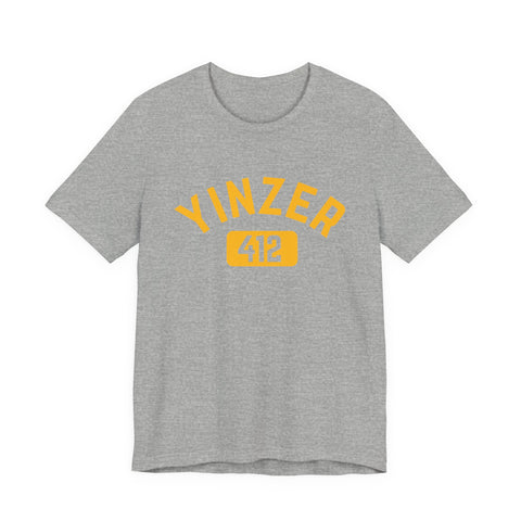 412 Yinzer - Unisex Jersey Short Sleeve Tee