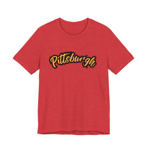Jagged Pittsburgh Short Sleeve T-Shirt